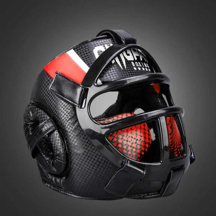 Premium-Helm mit Visier – FightGuard