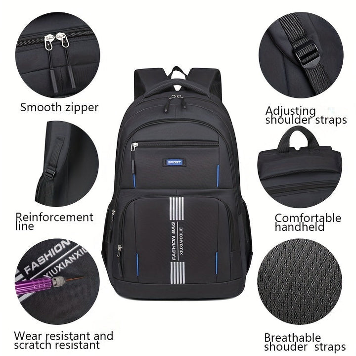 Robuster Herren-Lederrucksack