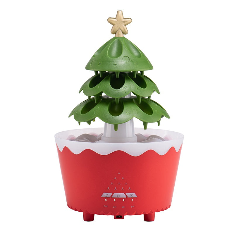 Leiser Aroma-Diffuser mit Timer, Fernbedienung und warmem Goldlicht