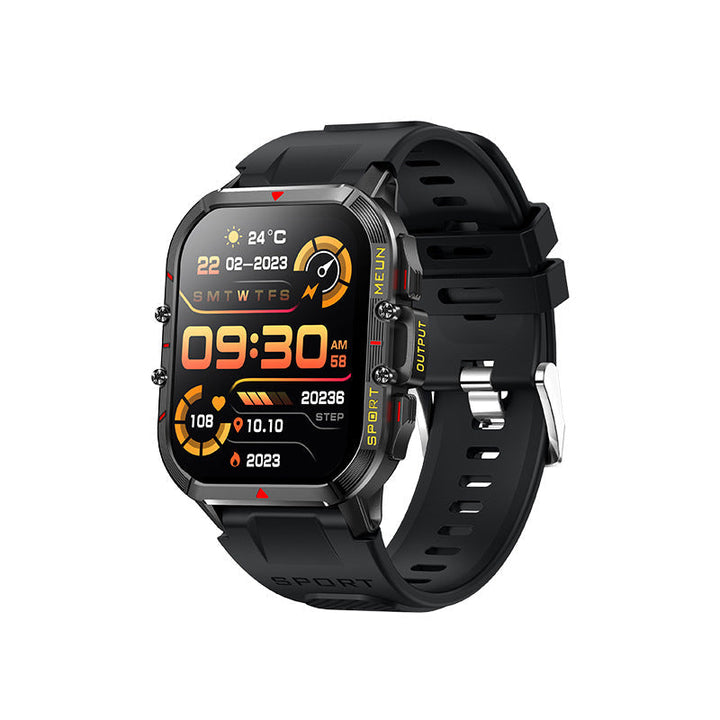Wasserdichte Smartwatch mit Blutdruck-, Blutsauerstoff- und Schlafmonitor