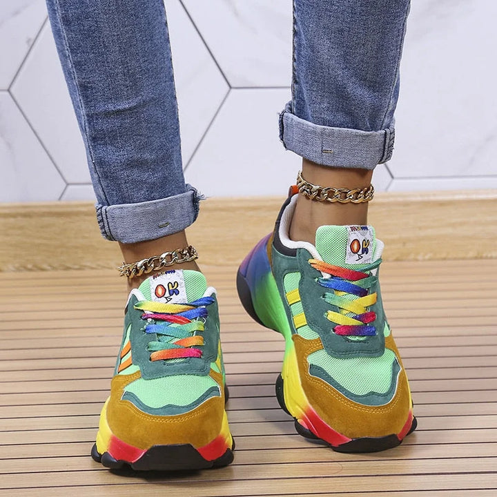 Bunte Damen-Sneaker – Solenya
