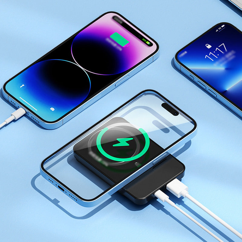 Powerbank 20.000 mAh kabelloses Schnellladegerät C2