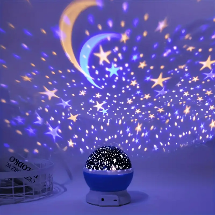 Zauberhaftes Nachtlicht mit Sternenhimmel – Zaubere Magie ins Kinderzimmer