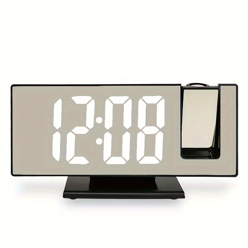 Digitaler Wecker mit Projektion – Großes LED-Display und multifunktionale Weckfunktion
