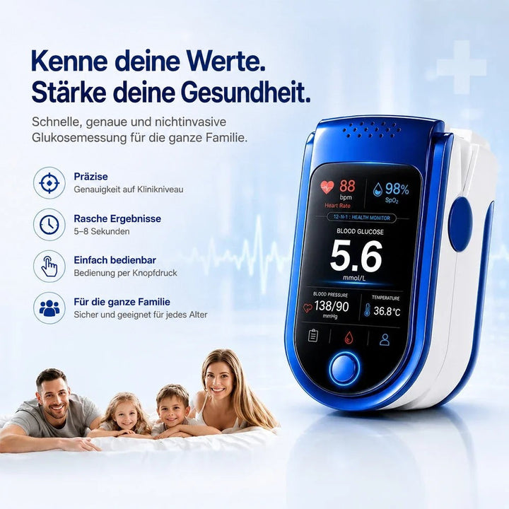 Müheloser Komfort bei jeder täglichen Gesundheitskontrolle