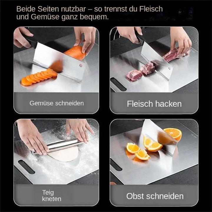 Schneidebrett aus Titan, langlebig, kratzfest, kompakt