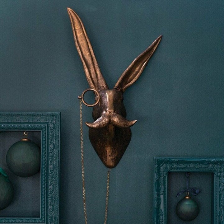 Verspielte Tierkopf-Wanddeko - WallCritters