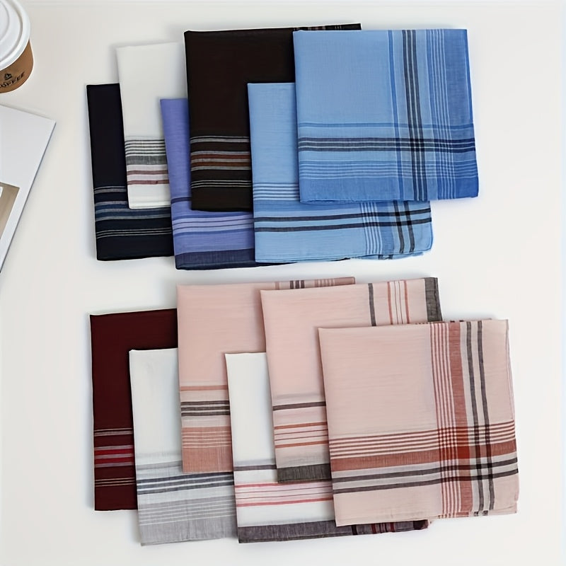 Set eleganter Taschentücher aus Baumwolle – Leicht und bequem