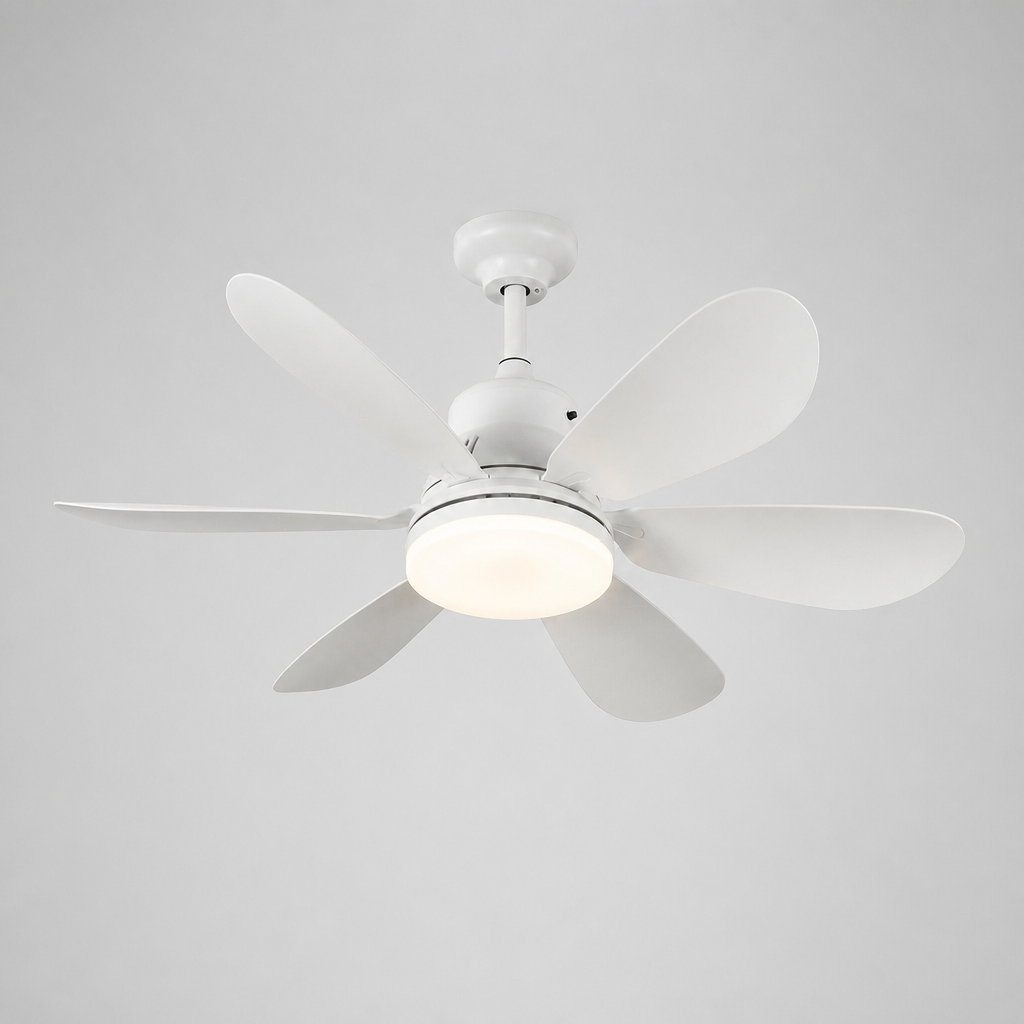 2-in-1 Deckenlampe mit leisem Ventilator – Plafona