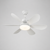 2-in-1 Deckenlampe mit leisem Ventilator – Plafona