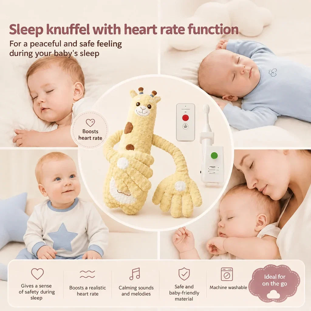 DreamBuddy – Beruhigendes Kuscheltier zum Einschlafen für Babys