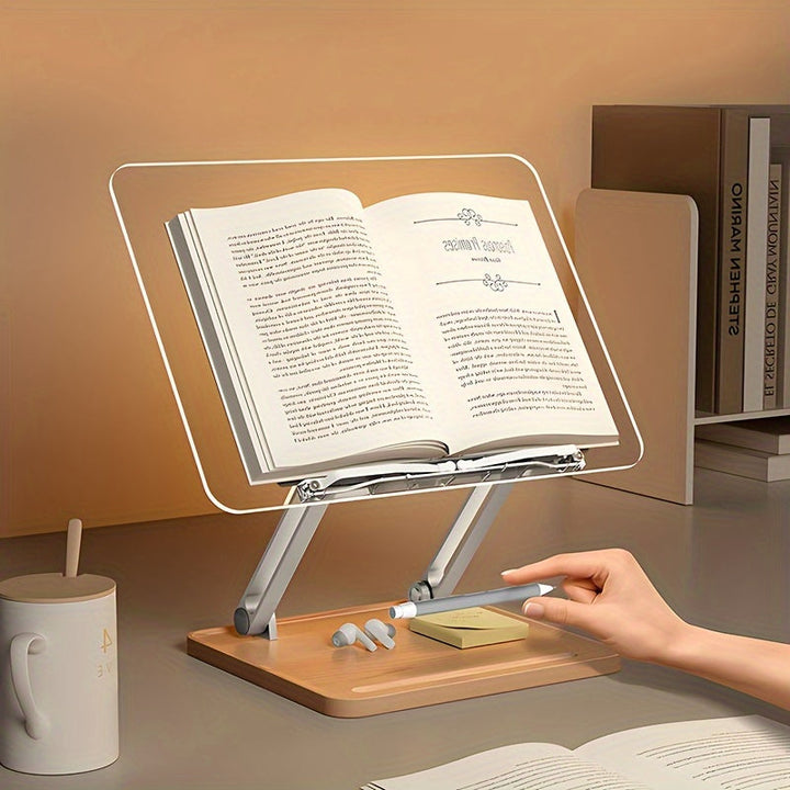 Ergonomischer Leseständer aus Acryl – Verstellbar und stilvoll