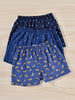 3er-Pack Herren-Boxershorts aus 100 % Baumwolle mit modernem Pflanzenmuster