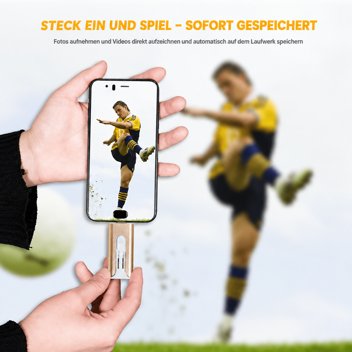4-in-1-Speicherstick - zusätzlicher Speicherplatz für Ihr Smartphone