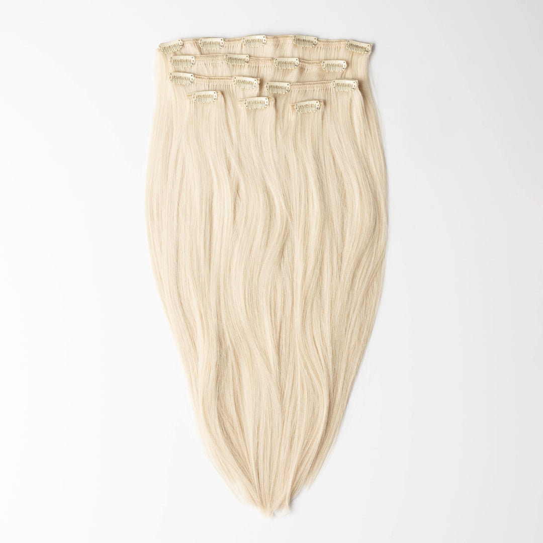 Clip-in Haarverlängerungs-Set – Sorella (Light Ash Blonde 60B)