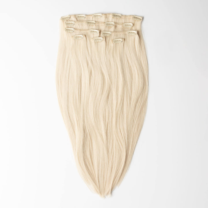 Clip-in Haarverlängerungs-Set – Sorella (Light Ash Blonde 60B)
