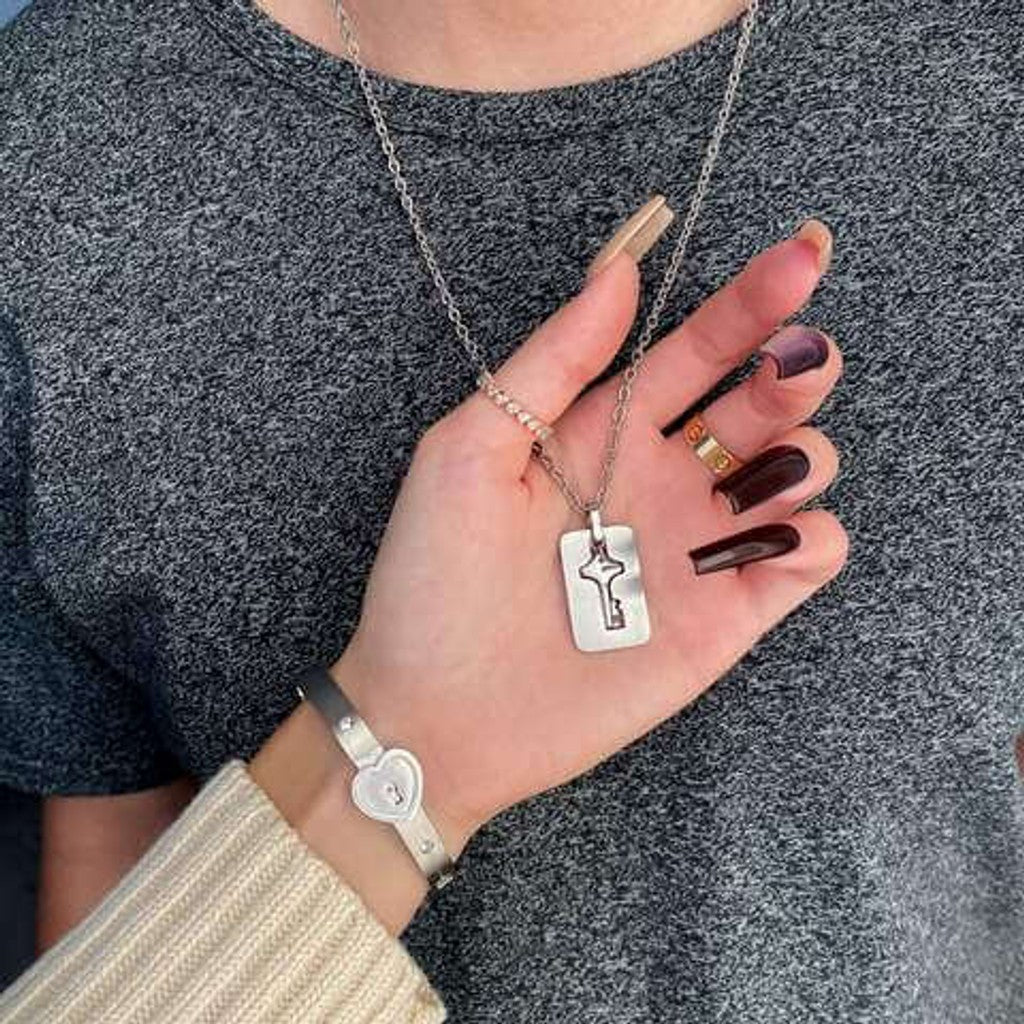Edelstahl-Schmuck titanbeschichtet — Bild 3