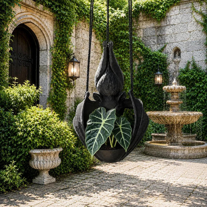 Halloween Hängendi Fledermaus Pflanzgefäss Gartedekoratio — Bild 2