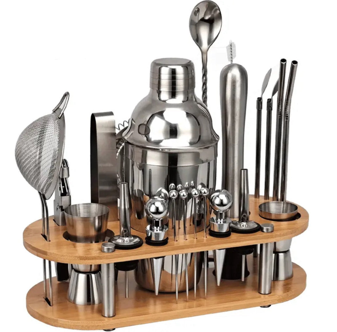 Professionelles Barkeeper-Set mit 23 Teilen – ShakerPro