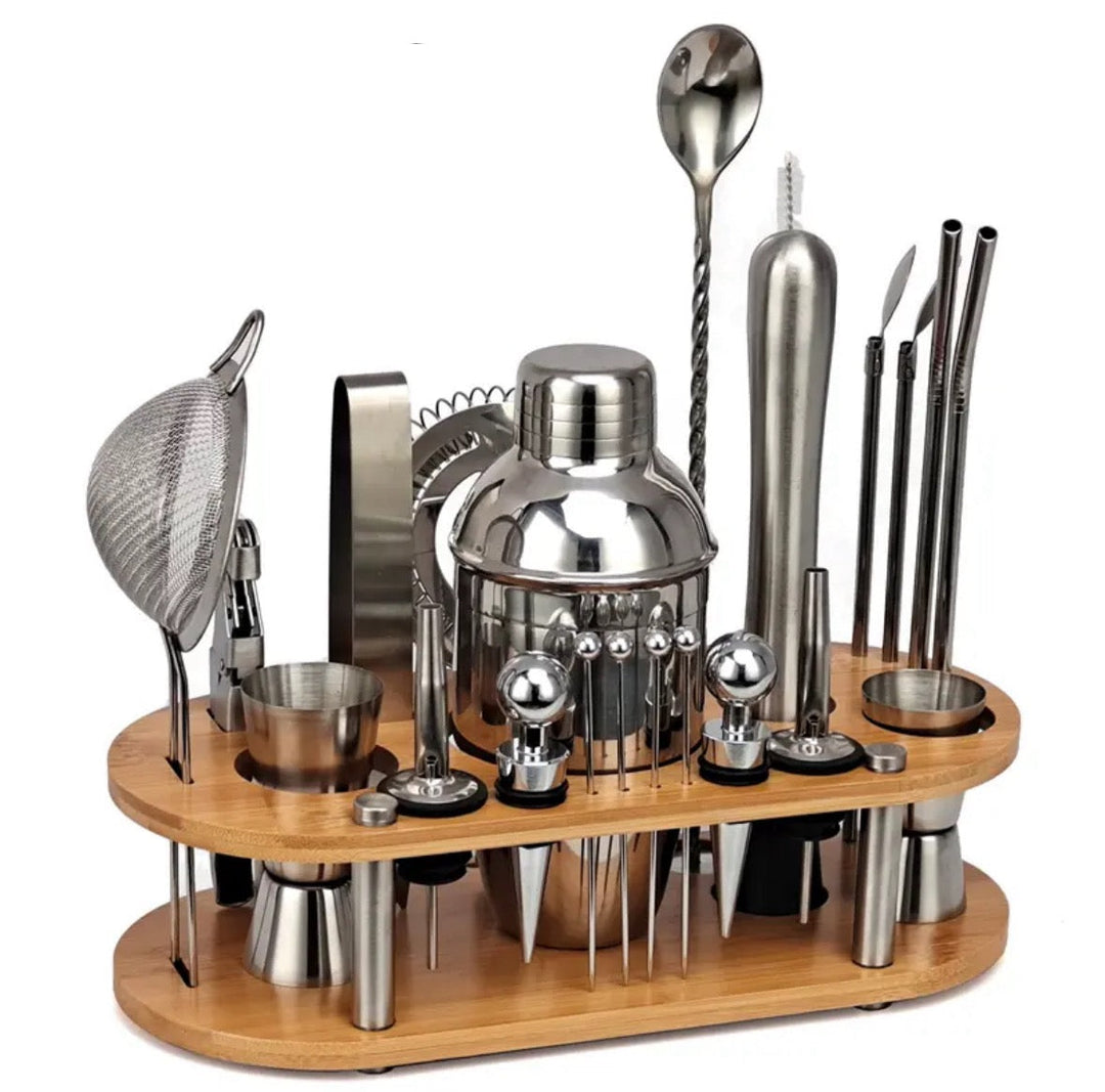Professionelles Barkeeper-Set mit 23 Teilen – ShakerPro