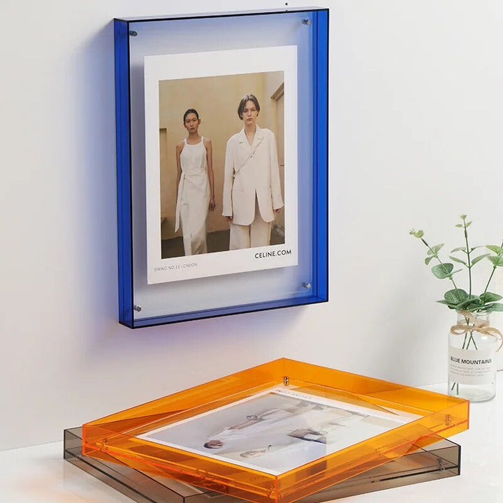 Farbige Transparente Fotohalter – FramePop