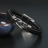 Infinity-Armband | Lederarmband mit Knoten