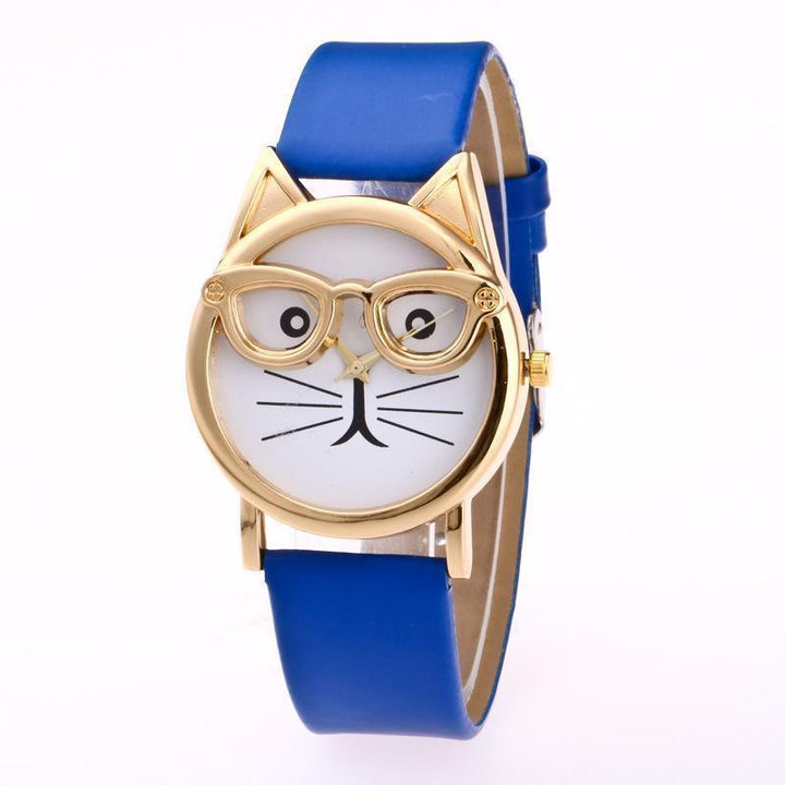 Süße Katzen-Armbanduhr