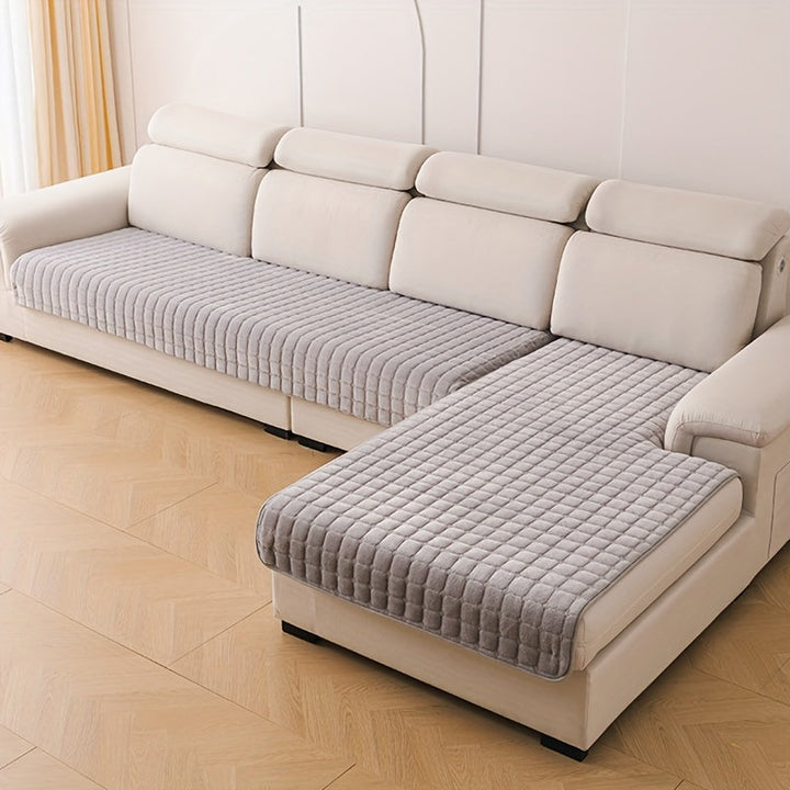 Elegante Steppdecken-Sofabezug – Komfort und Schutz