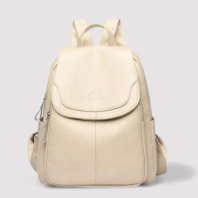 Diebstahlsicherer Rucksack aus Leder