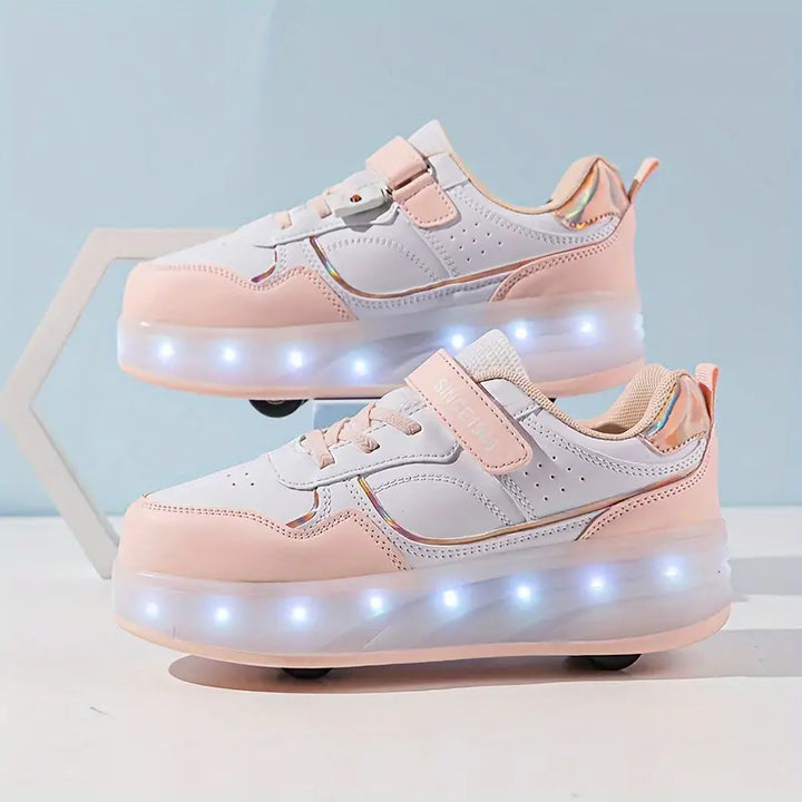 Gleite mit Stil mit Velo – Sneaker mit Rollen und Leuchtsohlen