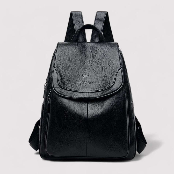 Diebstahlsicherer Rucksack aus Leder