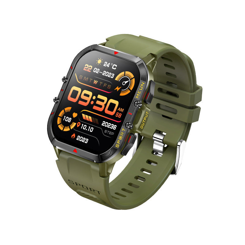 Wasserdichte Smartwatch mit Blutdruck-, Blutsauerstoff- und Schlafmonitor