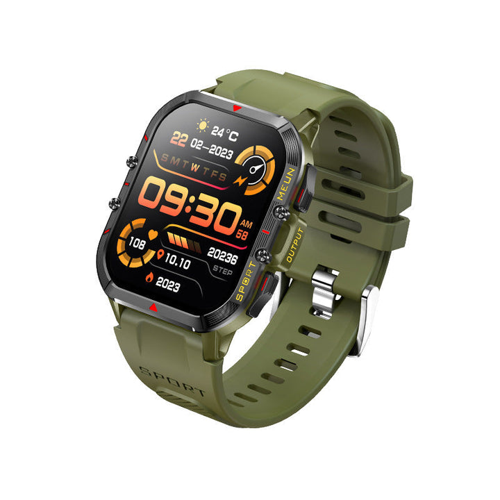 Wasserdichte Smartwatch mit Blutdruck-, Blutsauerstoff- und Schlafmonitor