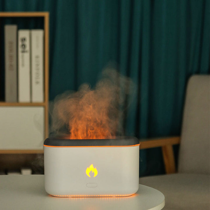 3D-Flammen-Luftbefeuchter mit 300-ml-Tank und USB-C