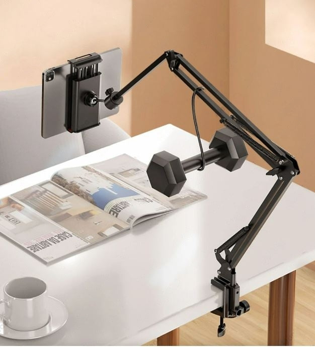 Tablet-Halterung – FlexiMount – 360°-Drehung – Verstellbarer Ständer
