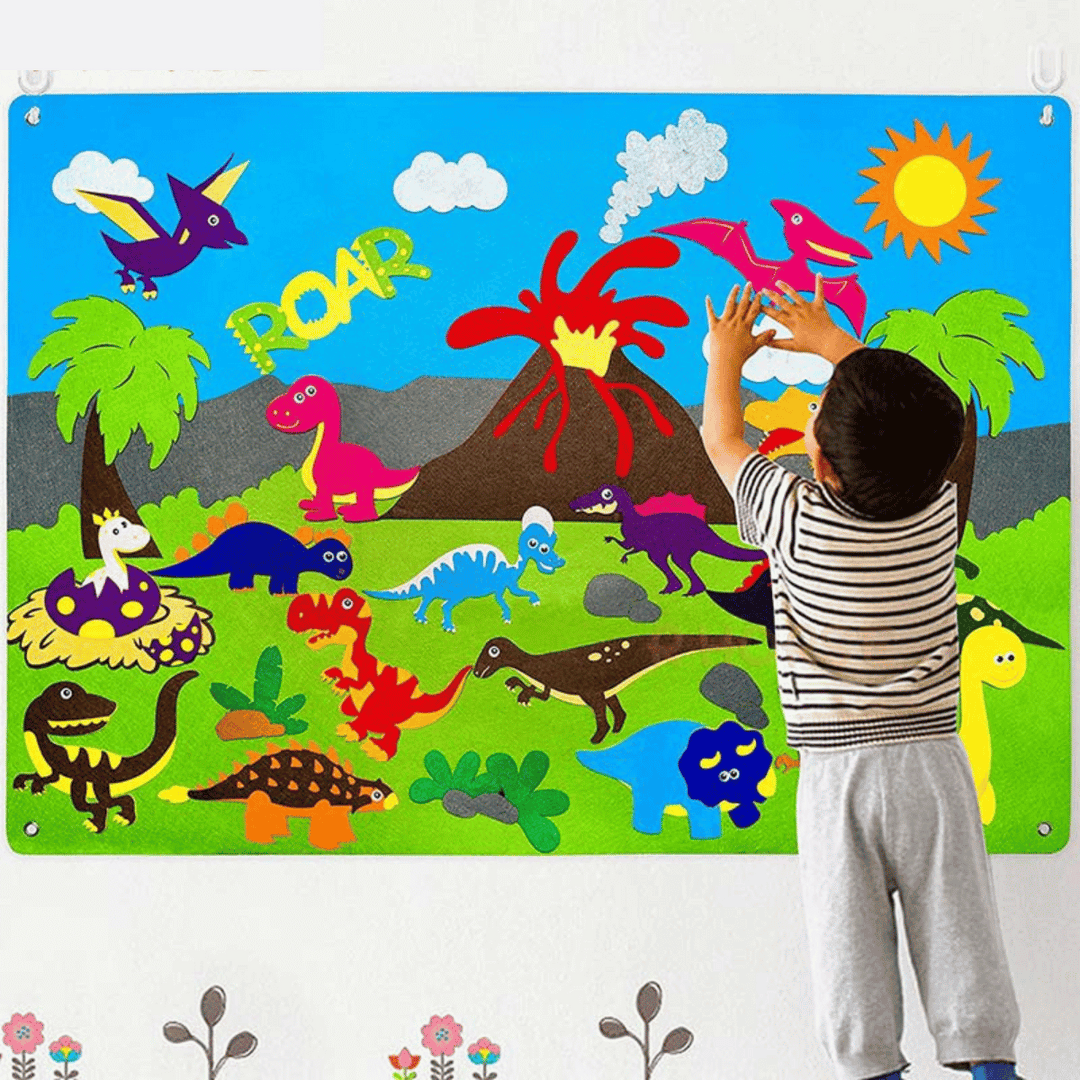 Filz-Spielteppich für Kinder - FeltAdventure