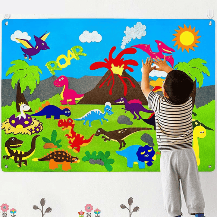 Filz-Spielteppich für Kinder - FeltAdventure