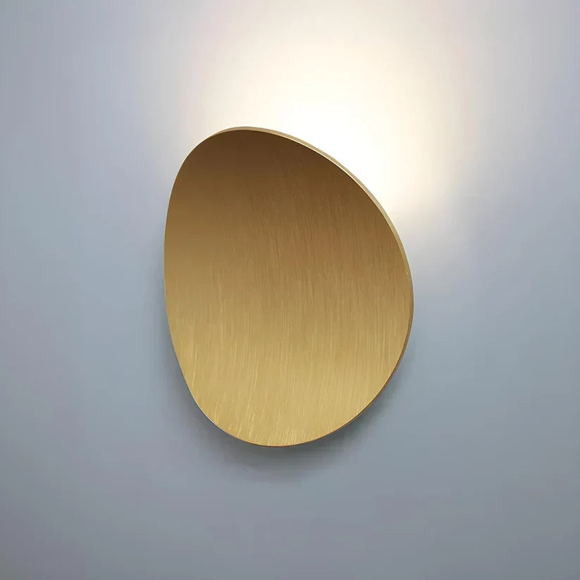 Disk Metall-Wandleuchte