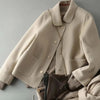 Damen Button-Down-Winterjacke