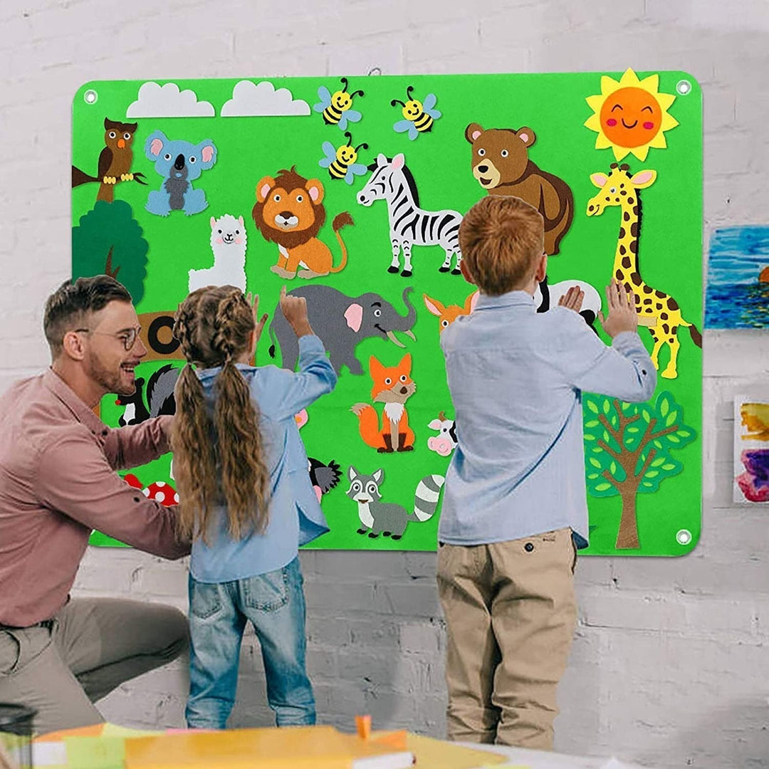 Filz-Spielteppich für Kinder - FeltAdventure