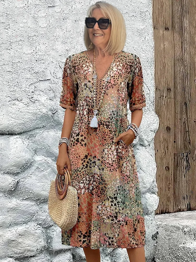 Schickes Midi-Kleid