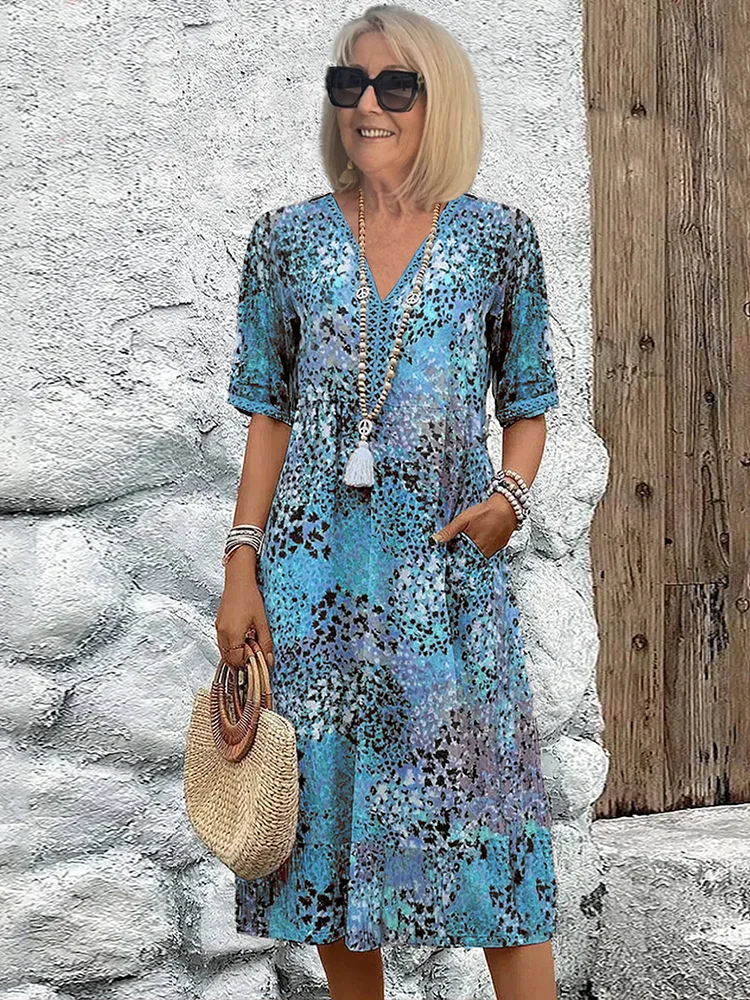 Schickes Midi-Kleid
