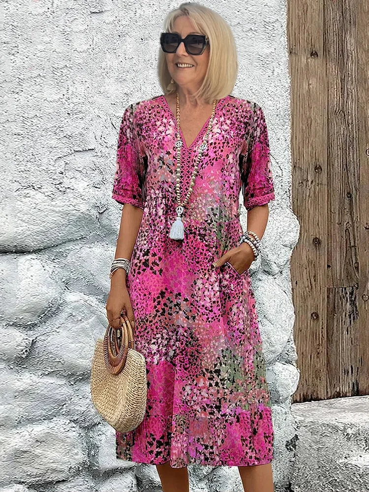 Schickes Midi-Kleid