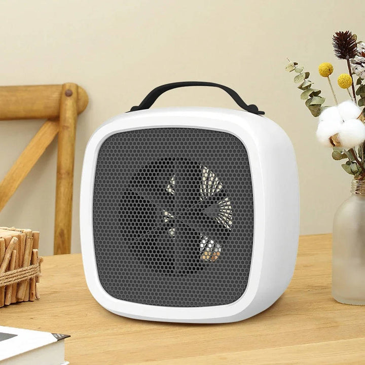 Mini-Schreibtischheizung 500 W PTC, leise und schnell warm