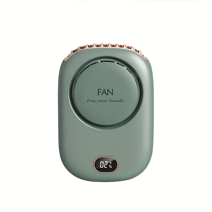 USB-Wiederaufladbarer Mini-Halsventilator – Leicht mit Verstellbaren Geschwindigkeiten