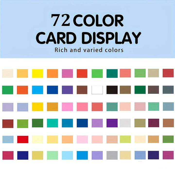 72 Acrylstifte in 72 Farben – Perfekt für kreatives Malen auf verschiedenen Oberflächen