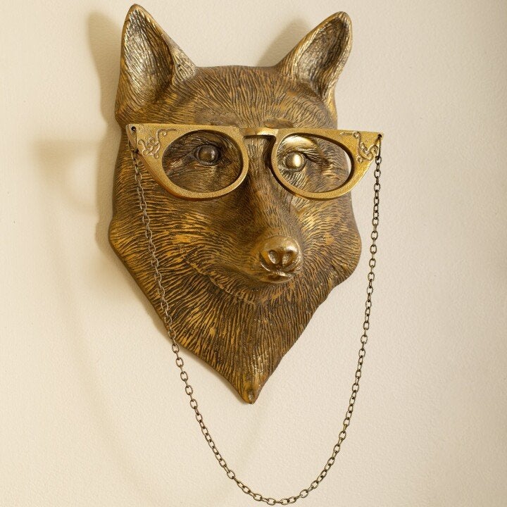 Verspielte Tierkopf-Wanddeko - WallCritters