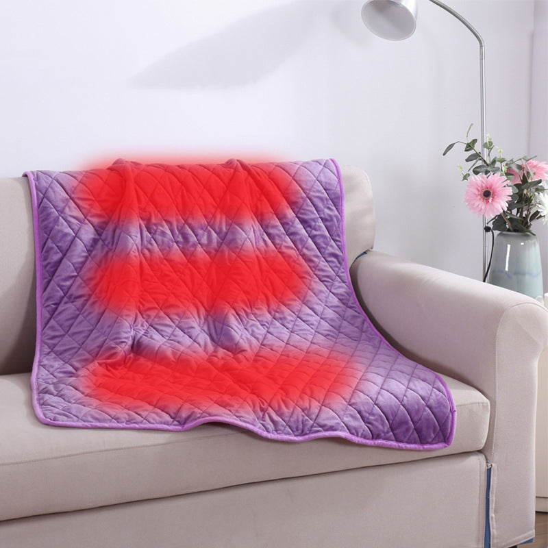 USB-Heizdecke zum Tragen, 100x140 cm mit 3 Stufen