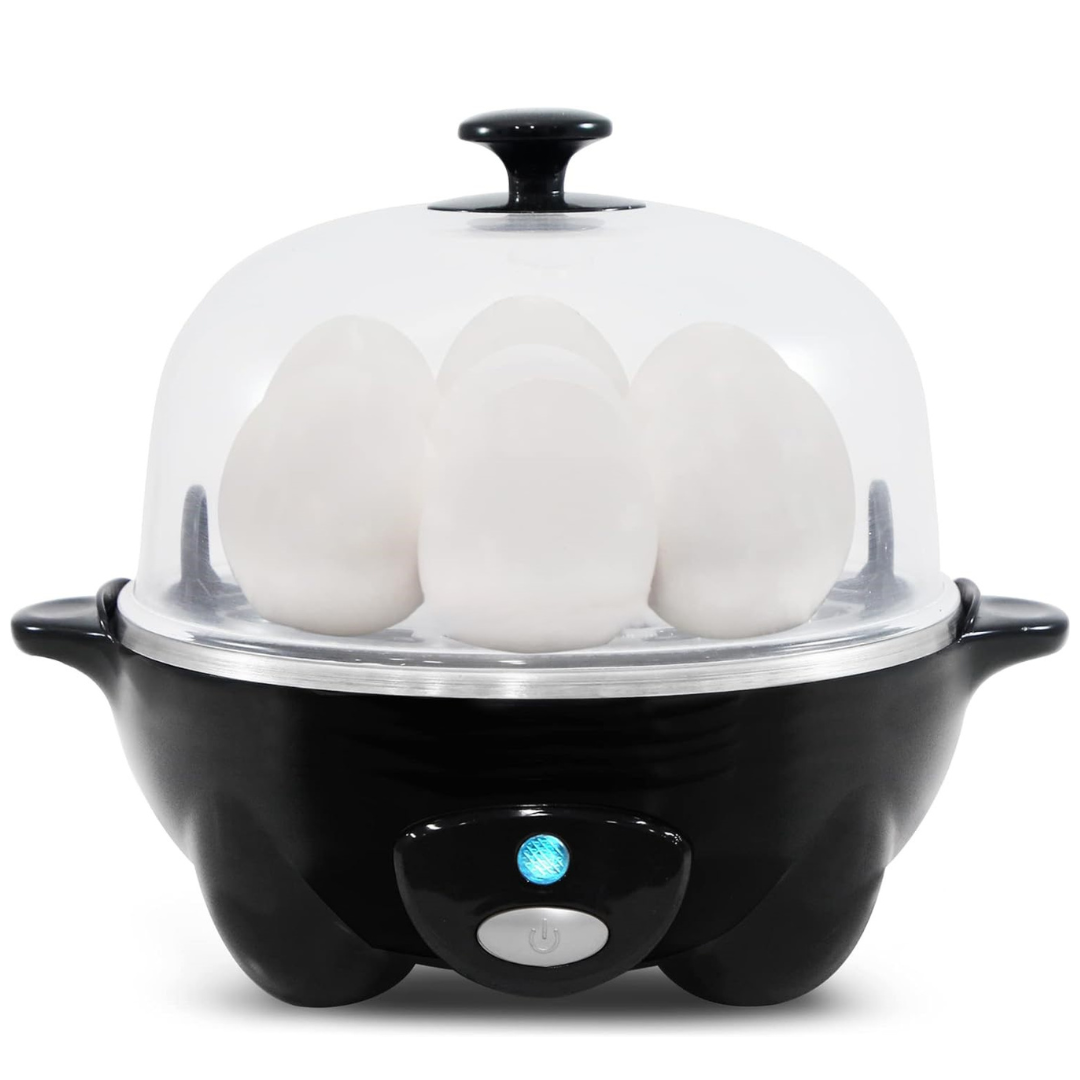 Eierkocher – Schnelles Kochen, pochierte Eier und Omelett-Zubereitung mit Abschaltautomatik