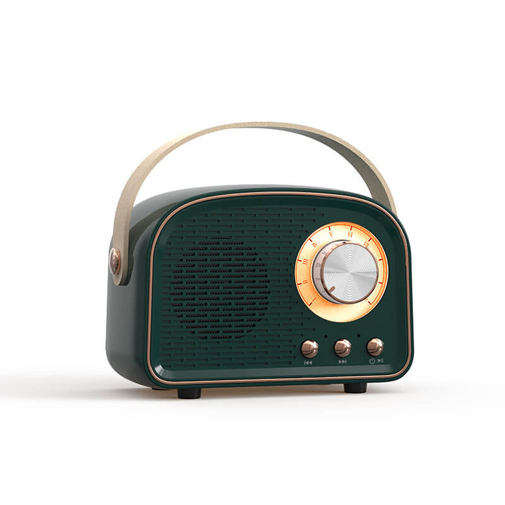 Vintage-Bluetooth-Lautsprecher mit FM-Radio – RetroVibe